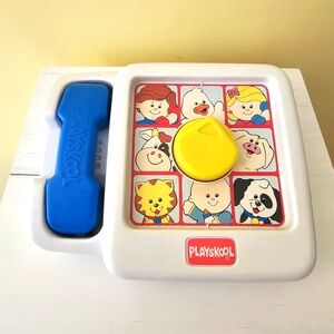 Vintage Playskool Talking Telephone - 1992, #5320 Working